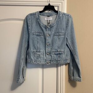 Derek Lam 10 Crosby cropped denim jacket